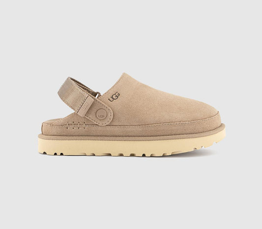Womens UGG Goldenstar Clogs Sand