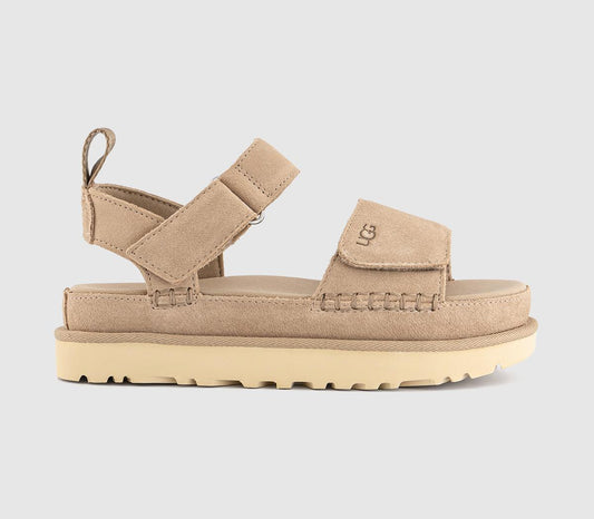 Womens UGG Goldenstar Sandals Sand
