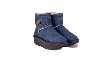 Denim One Button Rocker