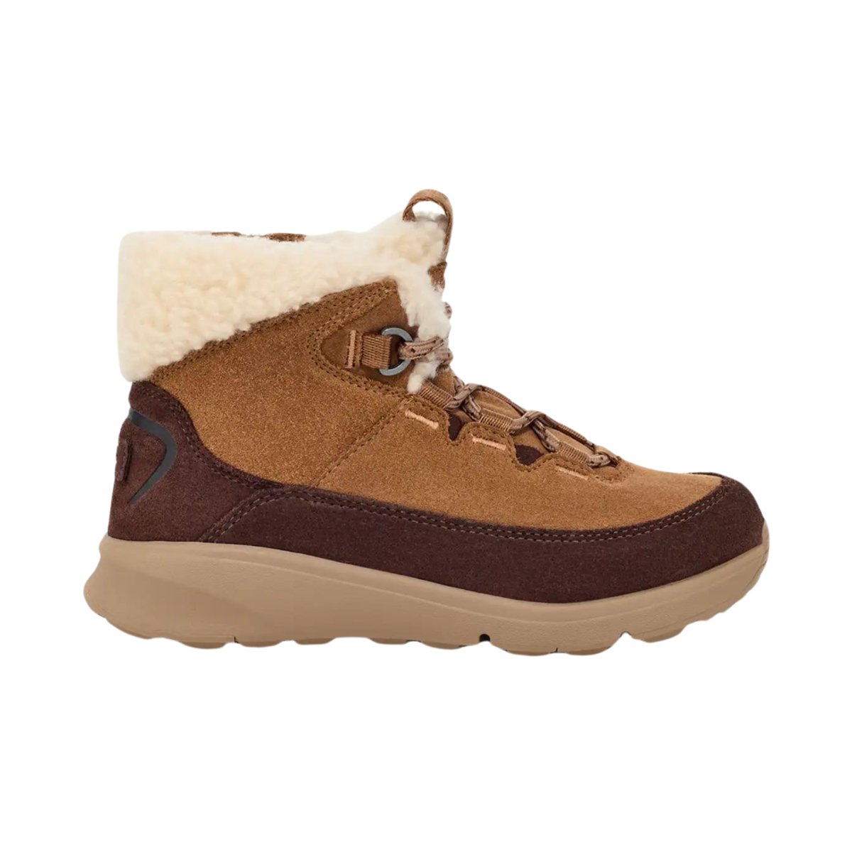 UGG Boys TerreTrail Cozy Lace Chestnut Waterproof