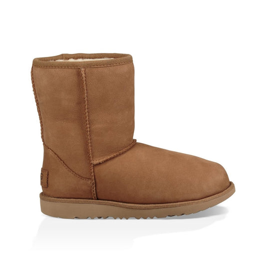 UGG Girls Classic II Short Waterproof Chestnut