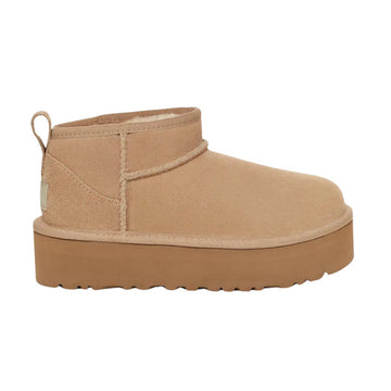 UGG Girls Classic Ultra Mini Platform Sand