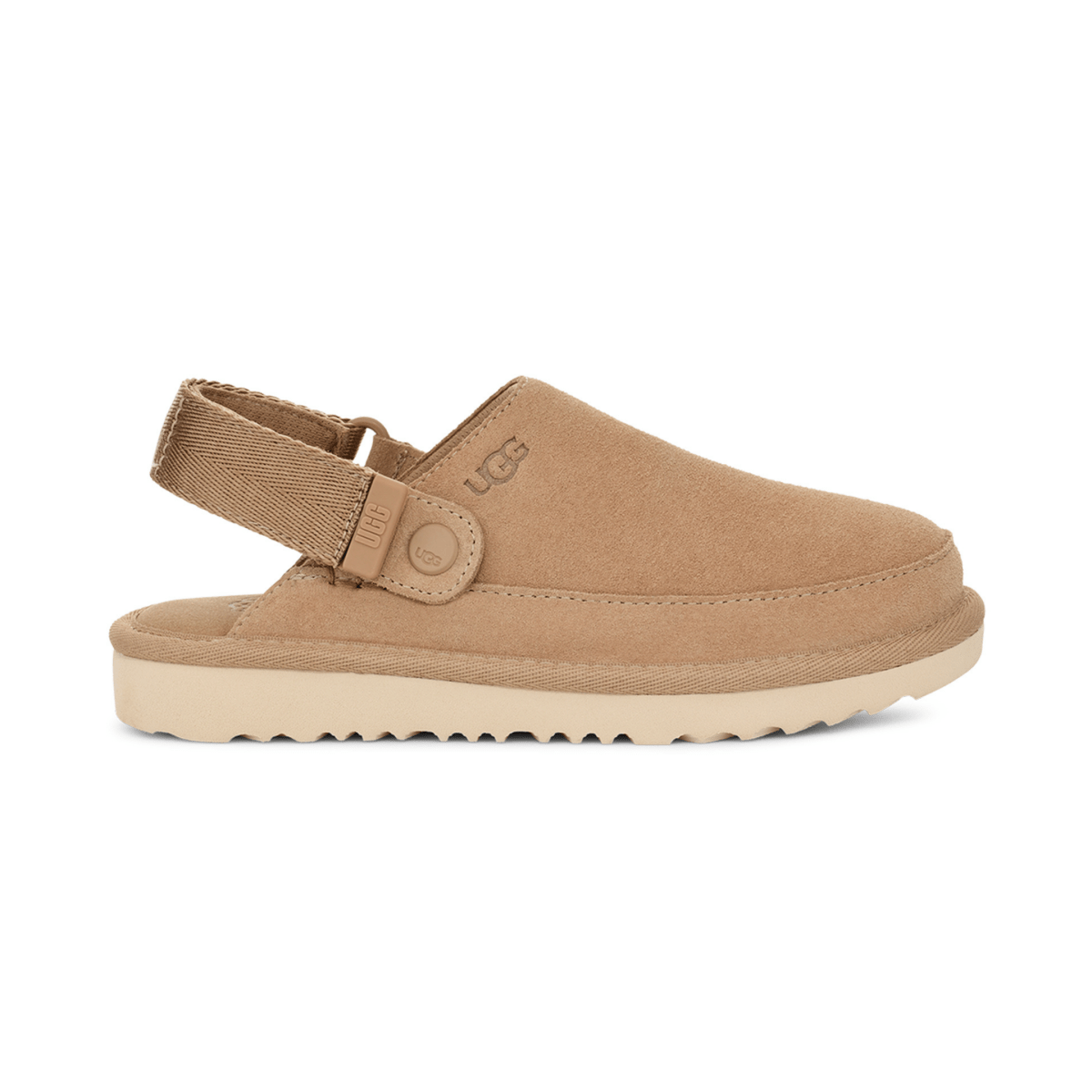 UGG Kids Goldenstar Clog Sand Suede